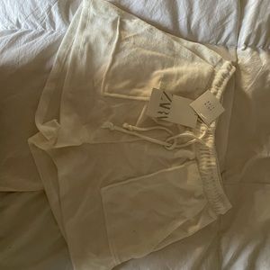 terrycloth zara shorts